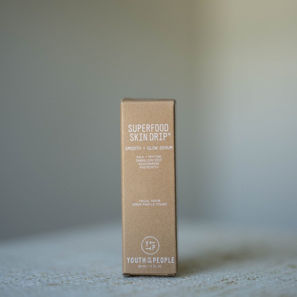 Youth To The People Superfood Skin Drip Smooth + Glow Barrier Serum with Peptide